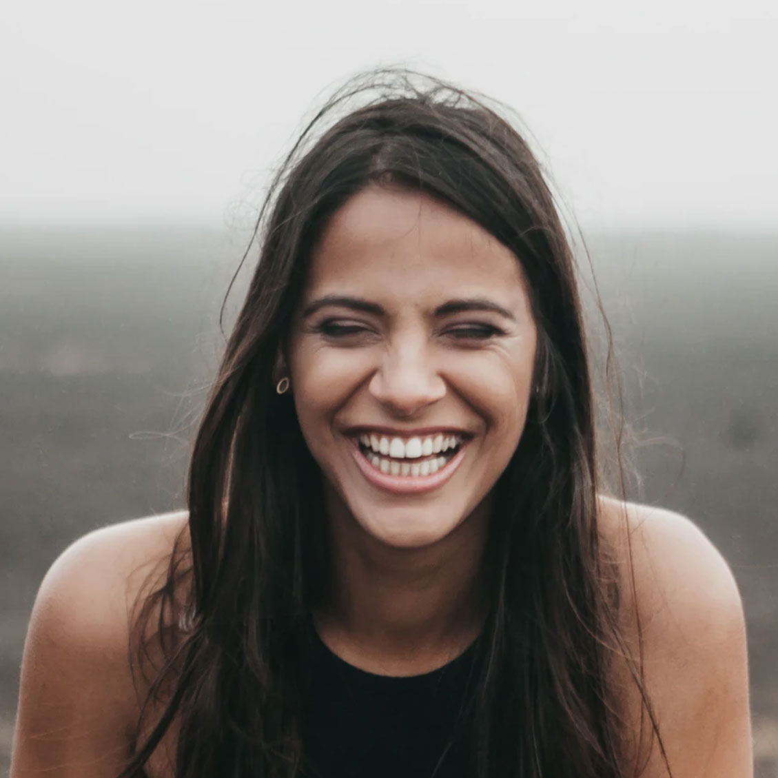 Woman Laughing Siobhan Adams